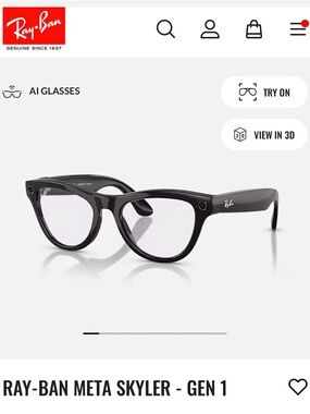 RAY-BAN META SKYLER - GEN 1 (Transitions)
